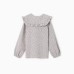Рубашка для девочки из фланели KAFTAN размер 38 (146-152 см), серый