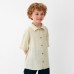Рубашка для мальчика KAFTAN Linen, р. 30 (98-104), молочный