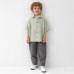 Рубашка для мальчика KAFTAN Linen, р. 32 (110-116), зеленый
