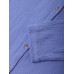 Рубашка из муслина для девочек KAFTAN, рост 158 см, фиолетовая