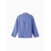 Рубашка из муслина для девочек KAFTAN, рост 158 см, фиолетовая