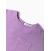 Топ из муслина для девочки KAFTAN, рост 128 см, лиловый