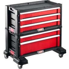 Ящик для инструментов KETER DRAWER 2+3 38380-5, 22", на колесах, модульный, 5 выдвижных полок   5032