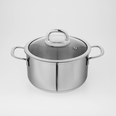 Кастрюля KUKMARA SAFIA, 3 л, d=20 cм, капсульное дно, индукция, нержавеющая сталь