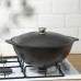 Казан для плова Granit ultra, 9 л, алюминиевая крышка, литые ручки, антипригарное покрытие, цвет чёрный