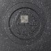 Сковорода блинная, d=20 см, пластиковая ручка, антипригарное покрытие, цвет тёмный мрамор