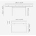 Письменный стол Karakter OFFICE DESK Red/Natural