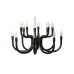 Люстра Karman Snoob 16 black