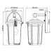 Настенный уличный светильник Kichler Fairfield QN-FAIRFIELD-M-OZ
