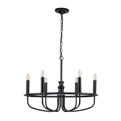Люстры Kichler KL-CAPITOL-HILL6-BLK