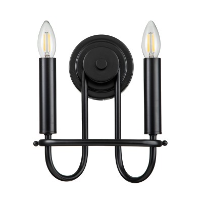 Настенные светильники Kichler KL-CAPITOL-HILL2-BLK