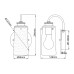Настенные светильники Kichler QN-BRAELYN1-BB