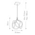 Подвесные светильники Kichler QN-CIRI-P-WH