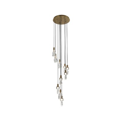 Каскадная люстра Kink Light Гелла 07670-10A,20