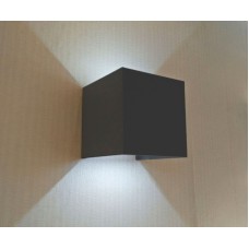 Уличный настенный светодиодный светильник Kink Light Куб 08585,16(4000K)