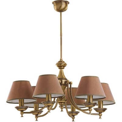 Люстра на штанге Kutek San Marino Lampshade SAN-ZW-6(P/A)CR