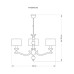 Подвесная люстра Kutek Mood Tivoli TIV-ZW-2 (N)