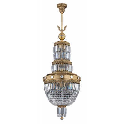 Люстра на штанге Kutek SIENNA-CRYSTAL SWAROVSKI SIE-ZWD-1(P)400