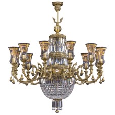 Люстра на штанге Kutek SIENNA-CRYSTAL SWAROVSKI SIE-ZW-12(P)