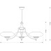 Люстра на штанге Kutek San Marino Shade SAN-ZW-3(P)CR