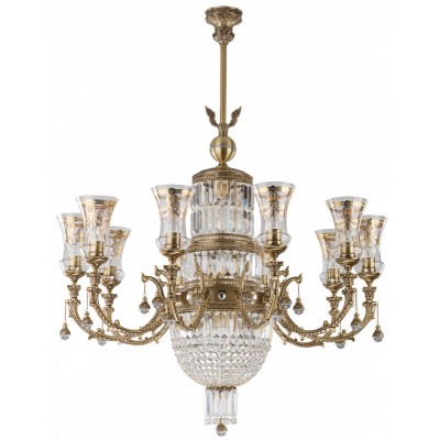 Люстра на штанге Kutek SIENNA-CRYSTAL SWAROVSKI SIE-ZW-10(P)