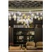 Подвесной светильник LASVIT Crystal Rock 5 clear/amber