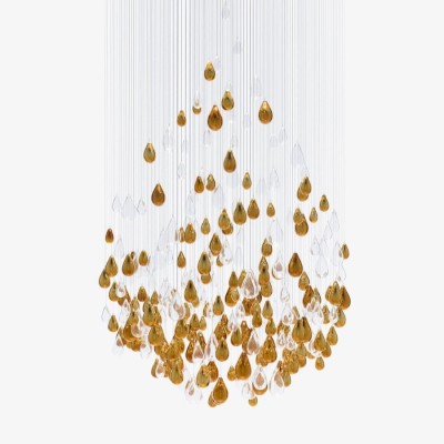 Подвесной светильник LASVIT Droplets Sculpture Large