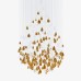 Подвесной светильник LASVIT Droplets Sculpture Large