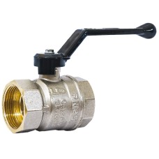 Кран шаровой латунный LD Pride 47.40.B-B.Р Ду 40 Ру 25 вн-вн, (рычаг)