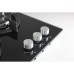 Варочная поверхность Lex GVG 430 BL, газовая, 3 конфорки, чёрная