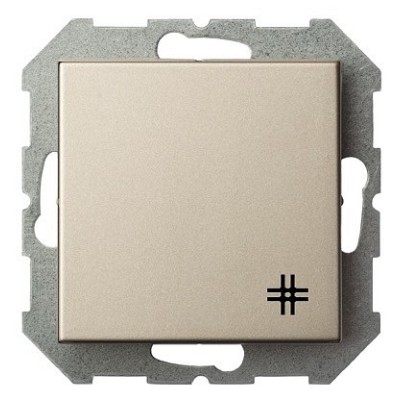 Переключатель перекрестный одноклавишный без рамки LIREGUS EPSILON 28-305