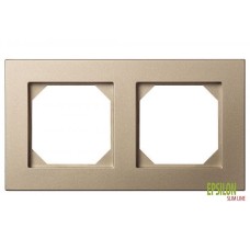 Рамка на 2 поста LIREGUS EPSILON 28-3222