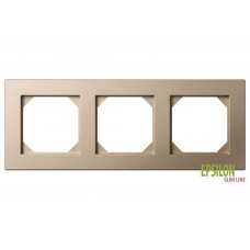 Рамка на 3 поста LIREGUS EPSILON 28-3223