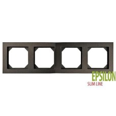 Рамка на 4 поста LIREGUS EPSILON 28-1204