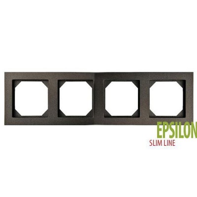 Рамка на 4 поста LIREGUS EPSILON 28-1204