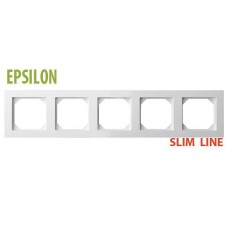 Рамка на 5 постов LIREGUS EPSILON 28-0425
