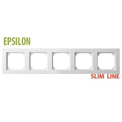 Рамка на 5 постов LIREGUS EPSILON 28-0425