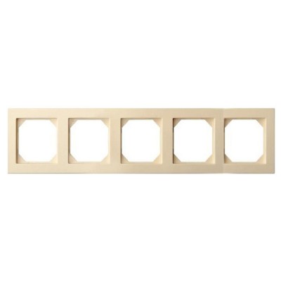 Рамка на 5 постов LIREGUS EPSILON 28-092