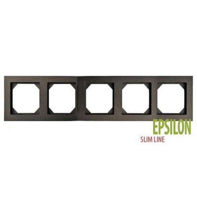 Рамка на 5 постов LIREGUS EPSILON 28-1205