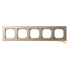 Рамка на 5 постов LIREGUS EPSILON 28-3225