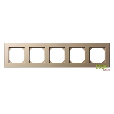 Рамка на 5 постов LIREGUS EPSILON 28-3225