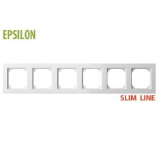 Рамка на 6 постов LIREGUS EPSILON 28-0426