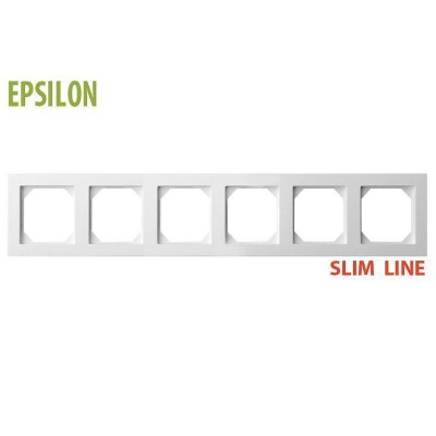 Рамка на 6 постов LIREGUS EPSILON 28-0426