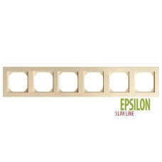Рамка на 6 постов LIREGUS EPSILON 28-0886