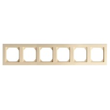 Рамка на 6 постов LIREGUS EPSILON 28-093