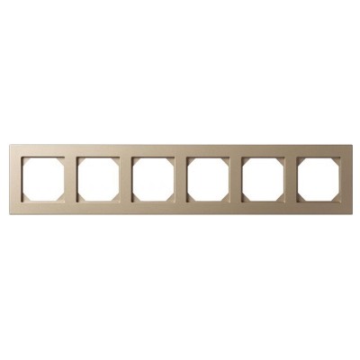 Рамка на 6 постов LIREGUS EPSILON 28-3231