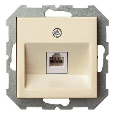 Розетка Ethernet RJ-45 без рамки LIREGUS EPSILON 28-082