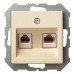 Розетка Ethernet RJ-45 без рамки LIREGUS EPSILON 28-083 Розетка Ethernet RJ-45 без рамки LIREGUS EPSILON 28-083