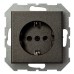 Розетка с заземлением, без рамки LIREGUS EPSILON 28-1066
