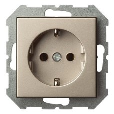 Розетка с заземлением, без рамки LIREGUS EPSILON 28-310